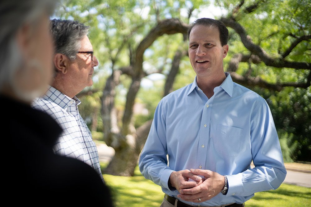 August Pfluger — historical photograph provided on his current campaign website